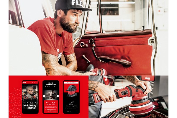 Im Corporate Design überführt die FLEX das Gesicht der Marke in die digitale Welt.
