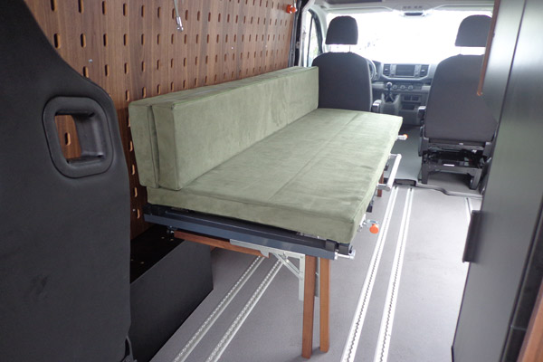 Schlafen Camping Umbau