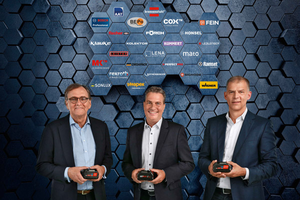 FEIN, Bosch, Rothenberger sowie weitere namhafte Elektrowerkzeughersteller setzen künftig im Bereich der 18-Volt-Akku-Technologie auf die einheitliche Akku-Plattform AMPShare.