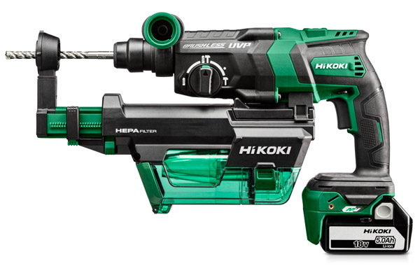 Der Akku-Hammer DH36DPE nimmt es locker mit harten Materialien auf. Dabei gehört er zu den leichtesten, kompaktesten, schnellsten und stärksten Geräten seiner Klasse.