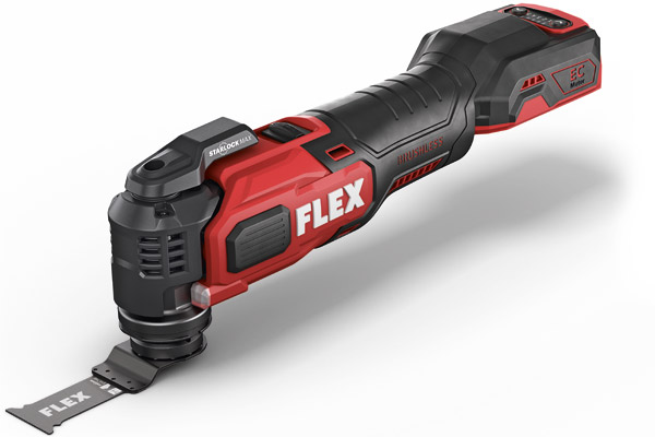 Mit dem Multitool MT 18.0-EC bringt FLEX ein vielseitiges und komfortables Werkzeug für viele Gewerke auf den Markt.