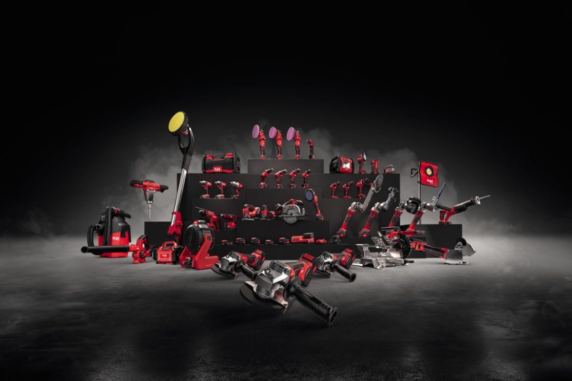 Bei FLEX profitieren Anwender von einem der umfangreichsten Sortimente mit Akku-Werkzeugen für den Metallbereich.