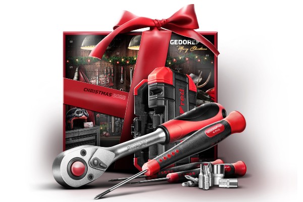Mit dem Adventskalender 2022 von Gedore red kommen Schrauber und passionierte Heimwerker täglich in Vorweihnachtsstimmung.