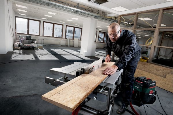 OSB-Platten sägen mit der Metabo Tischkreissäge