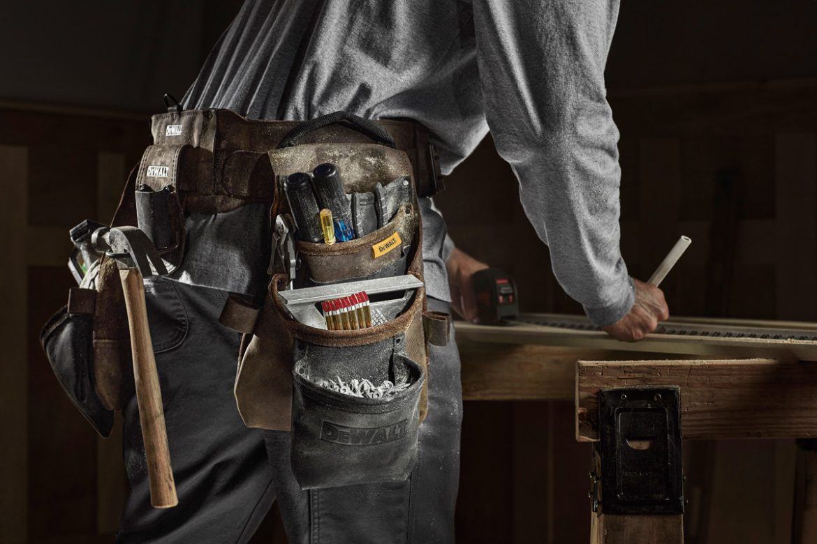 DEWALT Werkzeuggürtel aus Leder