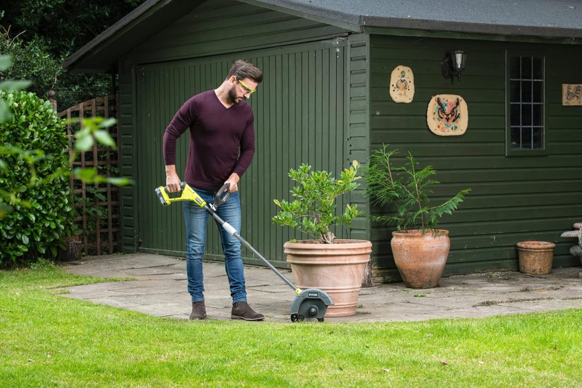 Akku-Rasenkantenschneider