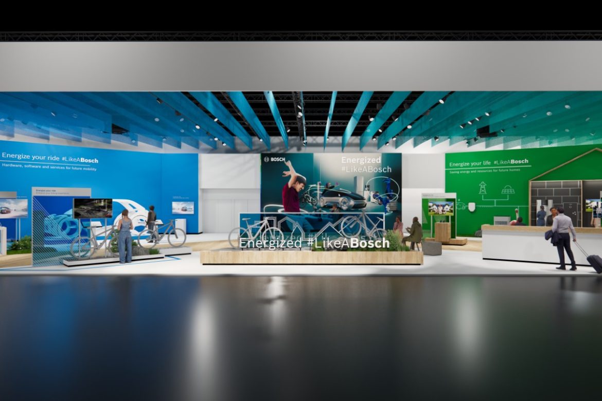 CES 2024: Bosch bringt seinen Kunden Technologien für nachhaltige Energienutzung