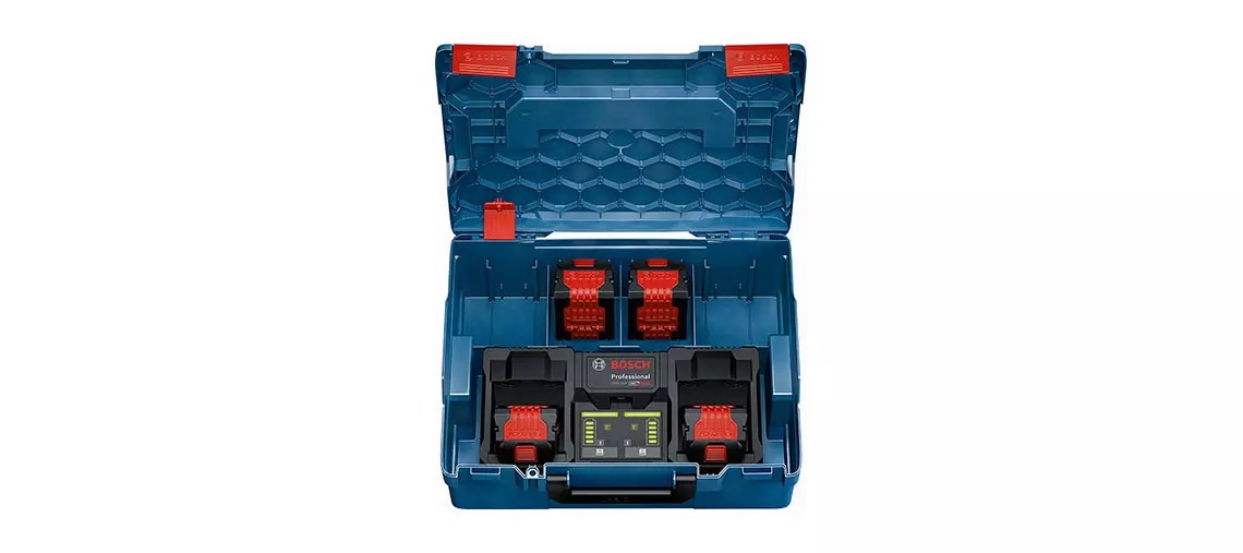 Bosch 18 Volt Doppel-Akku-Ladegerät