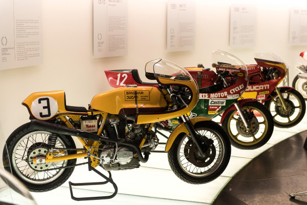 Impressionen aus dem Ducati Museum