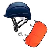 Schutzhelm mit Nackentuch