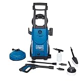Scheppach Hochdruckreiniger HCE2400 mit 8-TLG. Zubehör | 5m Schlauch | 180bar | 230V 2400W | max. Fördermenge: 408 l/h | Ansaugfunktion | langlebige Aluminium Pumpe | inkl. Reinigungsmitteltank