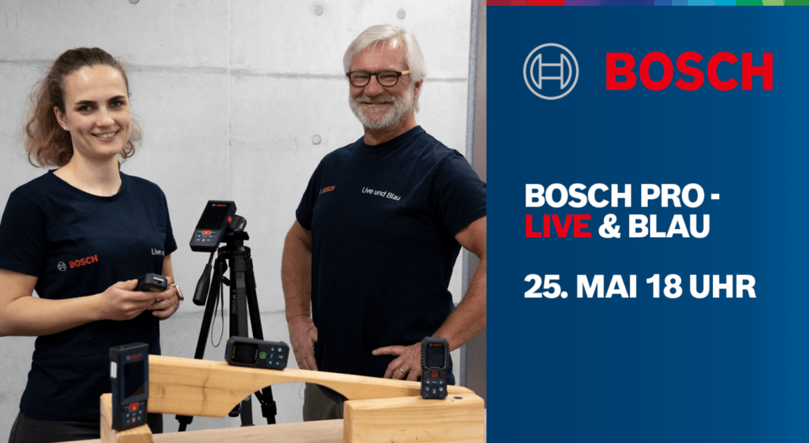 Bosch Pro - Live & Blau