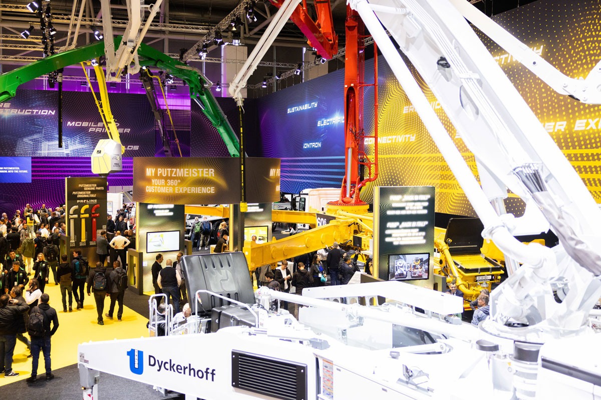 bauma: Zugang zu internationalen Märkten! Über 3.500 Aussteller und Besucher aus 200+ Ländern treffen sich hier – der perfekte Ort, um die Zukunft der Branche zu gestalten.
