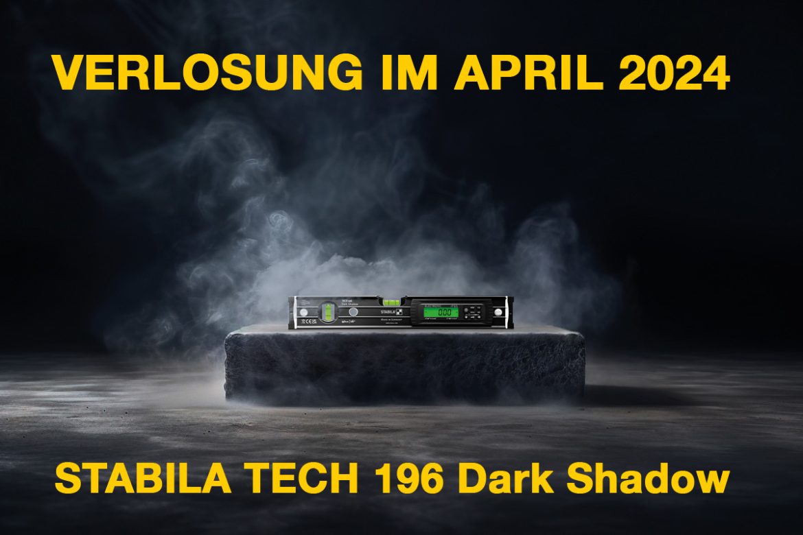 Stabila Dark Shadow Elektronik Wasserwaage TECH 196